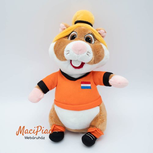 Plüss focis kabala női hörcsög (Albert Heijn Hamster Knuffel) holland Albert Heijn (röviden AH) szupermarketlánc 2021