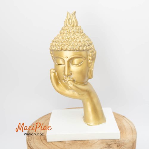 Buddha szobor, figura dekoráció (Buddhát (Siddhártha Gautamát), a buddhizmus alapítója) Új!