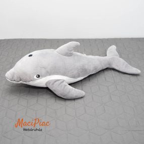Ikea plüss szürke delfin Címke nélküli