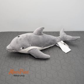 Ikea plüss szürke delfin Címkés!