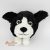 Plüss Border Collie fajtájú kiskutya Zabawka Gang Fajniaków (Jófejek Bandája) Lengyel Biedronka üzletből 2020