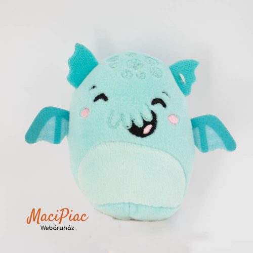 Mc donalds plüss figura Theotto, a kék lény polip-szörnyeteg Cthulhu (Theotto the Cthulhu). Squishmallows Mini Plush Soft Toy  2025 Ritkaság