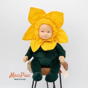   Napraforgó baba puha plüssbaba (Anne Geddes Sunflower Baby Beanbag Doll