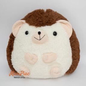   Kawaii stílusú plüss süni, sündisznó pufók kerek formájú, akár párnának is nagy méretű Lengyelországból