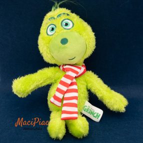   Plüss GRINC, Grincs The Dr. Seuss Grinch karácsonyi plüss figura, kabala, dekoráció (zöld) 2024