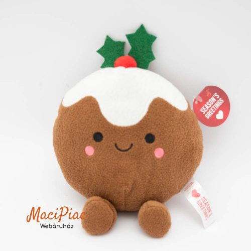Karácsonyi puding plüss SEASON'S GREETINGS Keel Toys Új! 