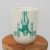 Porcelán vintage limitál pohár, bögre „P & T” jelzéssel.  Paper & Tea Berlin művészeti gyűjtői design