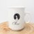 Meini Kaffee kávéd porcelán fehér bögre Sissi mintás Jelzett!