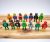 Playmobil kinder műanyag figurák 18 db DC képregényhősök és gonosztevők együtt