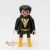 Playmobil kinder műanyag figurák  DC képregényhősök és gonosztevők sorozatból gonosz varázsló vagy szuperhős karakter