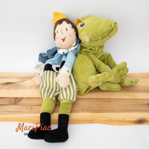 Kifordítható: Királyfi/ Békakirály zöld béka ikea plüss Extra ritkaság!