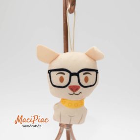   Mc donalds 2021 plüss figura DC Super-Pets Happy Meal® Toys! Szemüveges kutya
