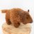 Biedronka European Bison”, vagyis európai bölény (żubr) plüss figura Zabawka Pluszowa
