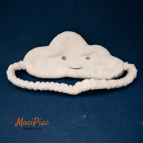 Szemkötő, szemfedő, szemmaszk alvómaszk plüss 2 oldalas felhő 