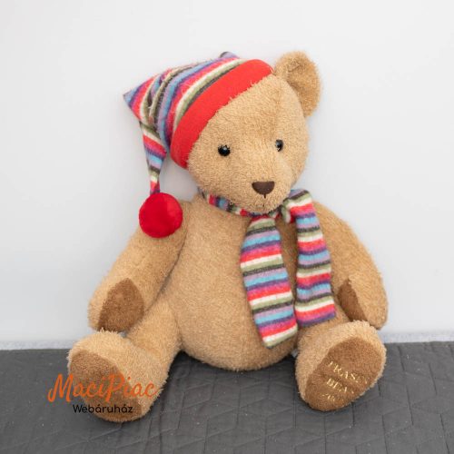 Plüss maci, mackó FRASER BEAR 2005 hímzett felírattal a talpán  Russ márka (nagyobb méretű)