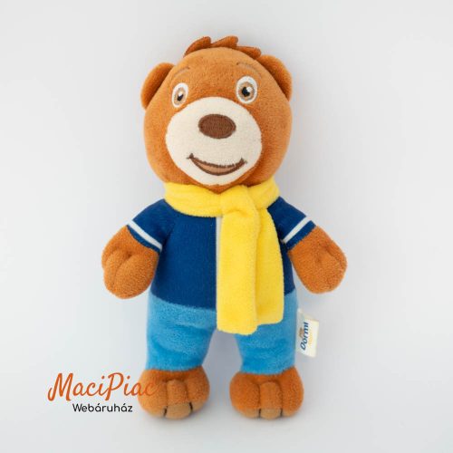 Plüss maci, mackó DÖRMI KIS MACKÓ reklám figura, kabala