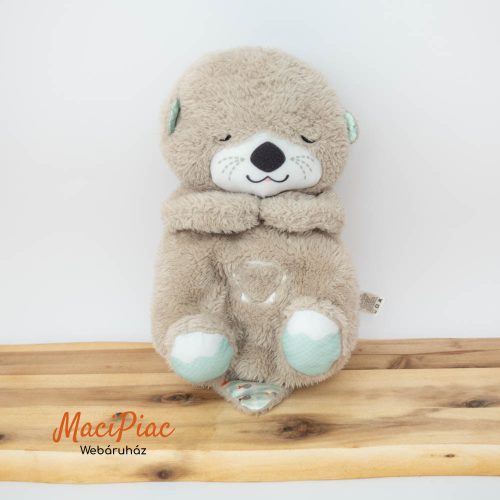Plüssfigura egy alvó vidra „Fisher-Price Soothe & Snuggle Otter” Nem mőködik, nincs benne a szerkezet, csak külső tok