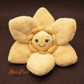   Jellycat plüss sárga virág (mosolygós arc, sárga szirmok Jellycat Daffodil (nárcisz) „virágbarátnak” vagy „Flower Friend” Extra ritkaság!