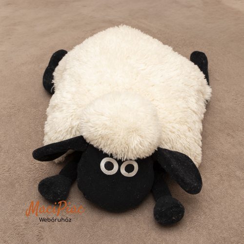 Bárány formájú puha plüsspárna vagy gyerekpárna Shaun, a bárány