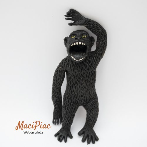 Hajlékony gumi gorilla figura Hong Kong jelzett