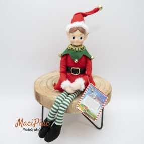   Christmas Elf Plush Toy plüss manó (Elf csintalan manó) plüss új!