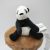 Plüss panda maci, IKEA DJUNGELSKOG (kicsi) Címkés!