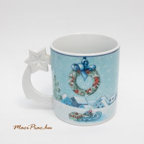   Karácsonyi kávés bögre Régi! Különleges! Seltmann Weiden Bavaria Német