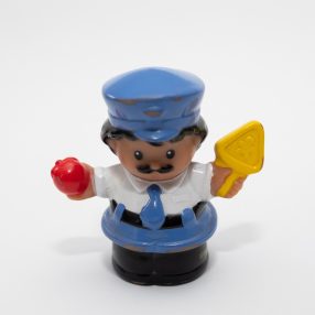   Fisher-Price Little People iskolai forgalomirányító figura