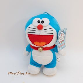   Doraemon plüss robotmacska, nevető macska Mesehős címkés Újszerű!