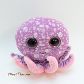   Plüss rózaszín csillogó nagyszemű polip Beanie Boo's Glubschis - Legs Ty plüss