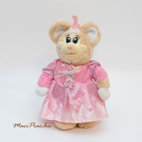   Plüss egér, Gullivers World Princess Gilly Mouse vidámpark szuvenír 