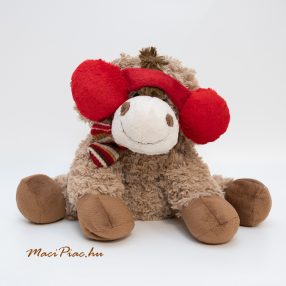   Plüss fülvédős szamár, nagyon helyes, örlenivaló, puha 