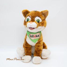 Plüss vörös macska, cica Élethű! Kitekat márka