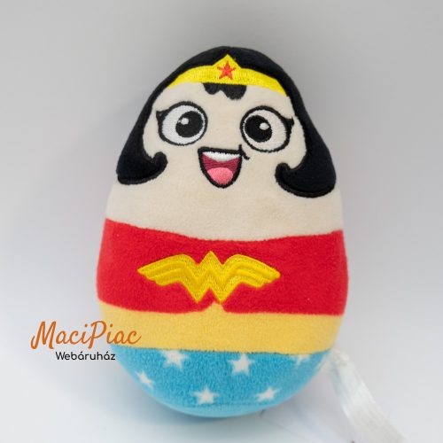 DC super heroes plüssfigurák Tesco csodanő WONDER WOMAN tojás