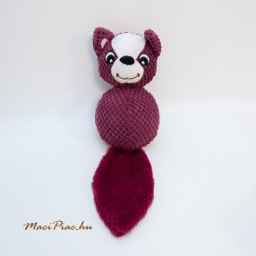   Plüss állat, lila színű sípolás labda testű aranyos játék happypet