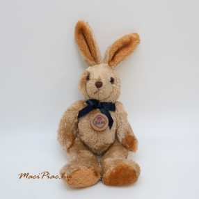 Plüss nyúl, nyuszi Bauer márka papír címkés 