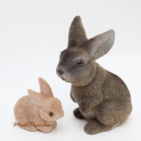 Nyúl, nyuszik dekoráció 3 db