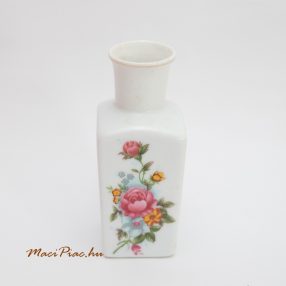 Magyar porcelán mini virág mintás váza