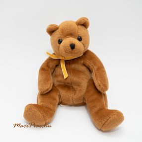   Plüss maci, mackó sárga masnival Ty Beanie Baby Sherwood The Bear 2003-as 