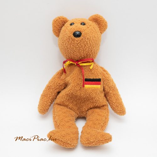 Plüss maci, mackó TY Beanie Baby - GERMANIA the Bear 1999