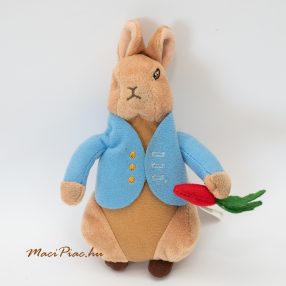   Eredeti Beatrix Potter Nyúl Péter répával a kezében plüss figura 2021, 17 cm