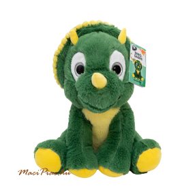   Plüss Penny Dinómánia széria zöld dinoszaurusz dínó plüssfigura allosaurus csillogó szemű, címkés Teljesen újszerű!