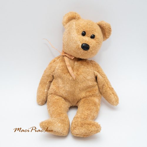 Plüss maci, mackó Ty márka Cashew the Bear 2000 Beanie Baby