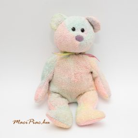 Plüss maci  Ty 1999 Beanie Baby  Groovy Retired Bear Régi