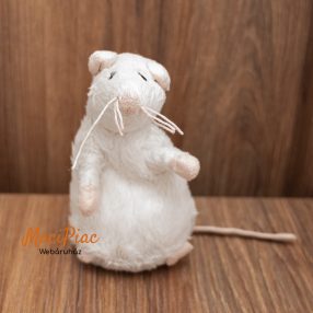 IKEA GOSIG MAUS plüss fehér egér Ritkaság!