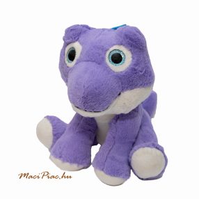   Plüss Penny Dinómánia széria lila dinoszaurusz dínó plüssfigura allosaurus csillogó szemű