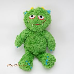   Nagyon puha plüss zöld szörny, szörnyeteg, mumus, lény KINDER