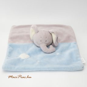   Babának alvóka, alvókendő, rongyi, morzsolgatókendő fiús, elefántos Jgystar byba