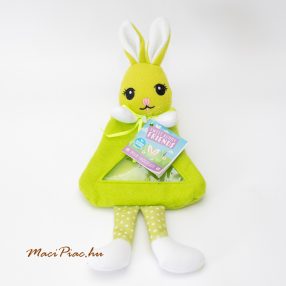 Húsvéti nyulas, nyuszis zsák, édességnek (zöld)