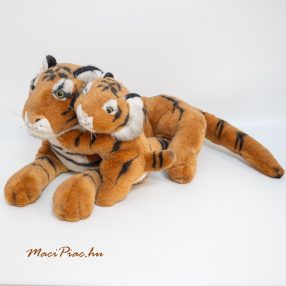   Plüss tigris anya kölykéval játszik nagy méretű Ritkaság!